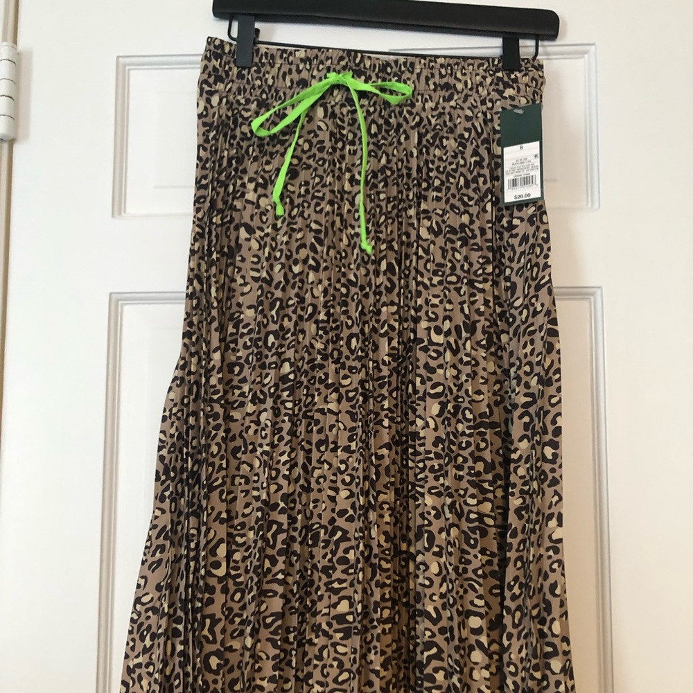 Leopard Maxi Skirt